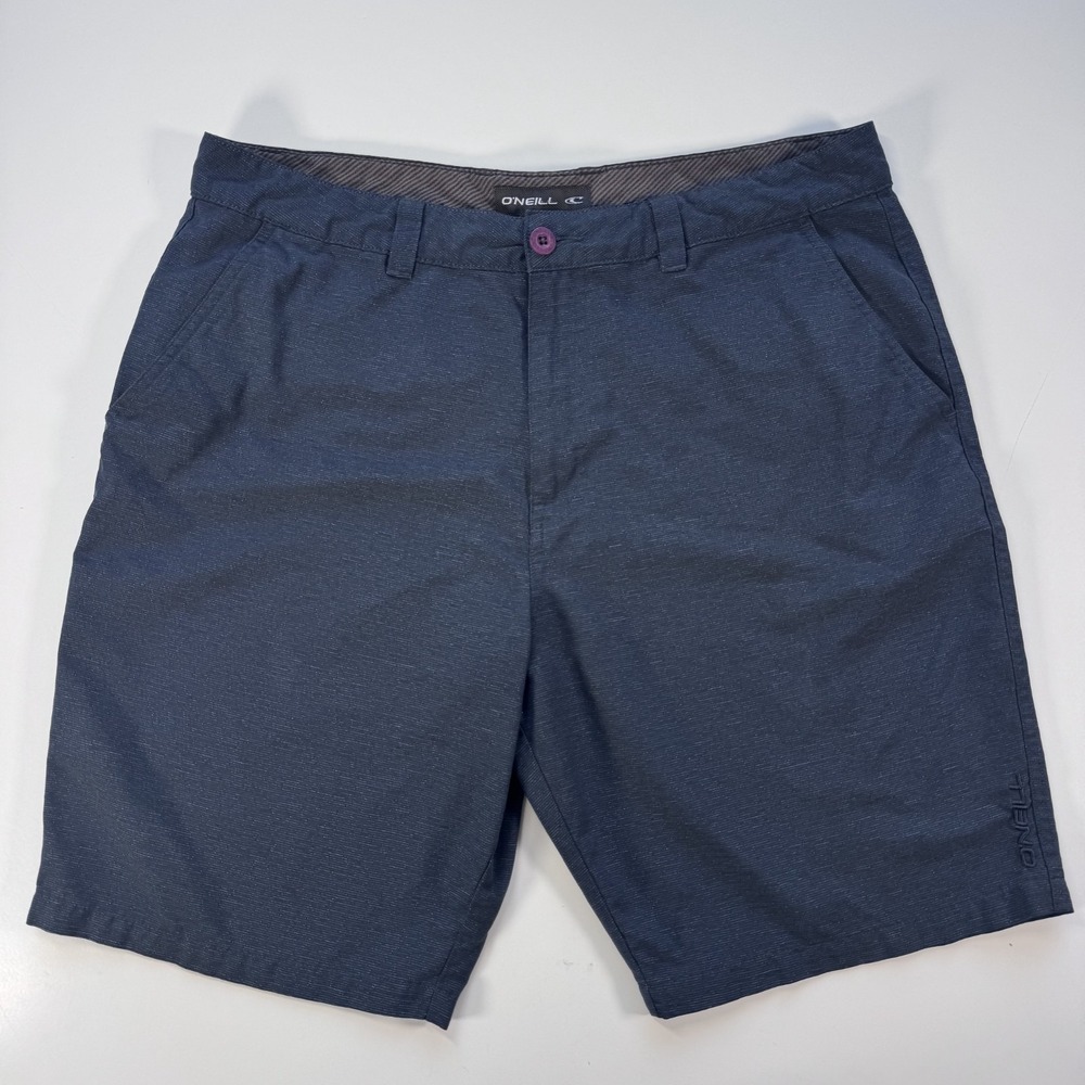 ONEILL 9" Hybrid Performance Short Mens‎ 36 Blue Lightweight Quick Dry Surf